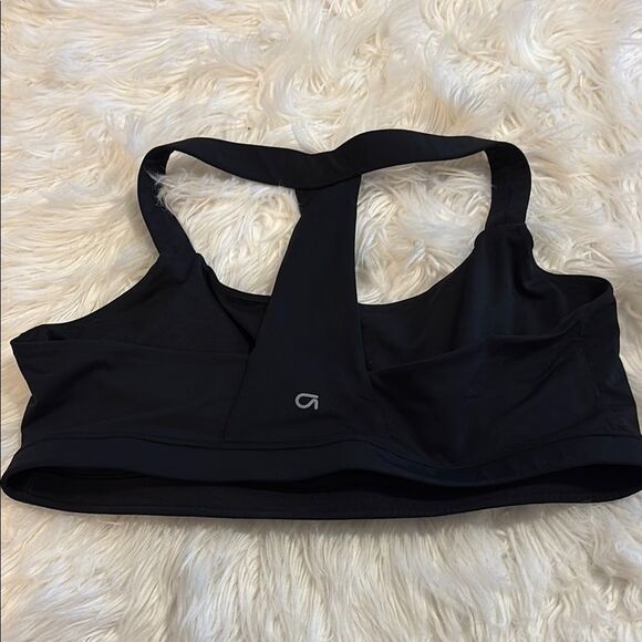 GAP Black Sports Bra with Wide Straps - Picture 2 of 4